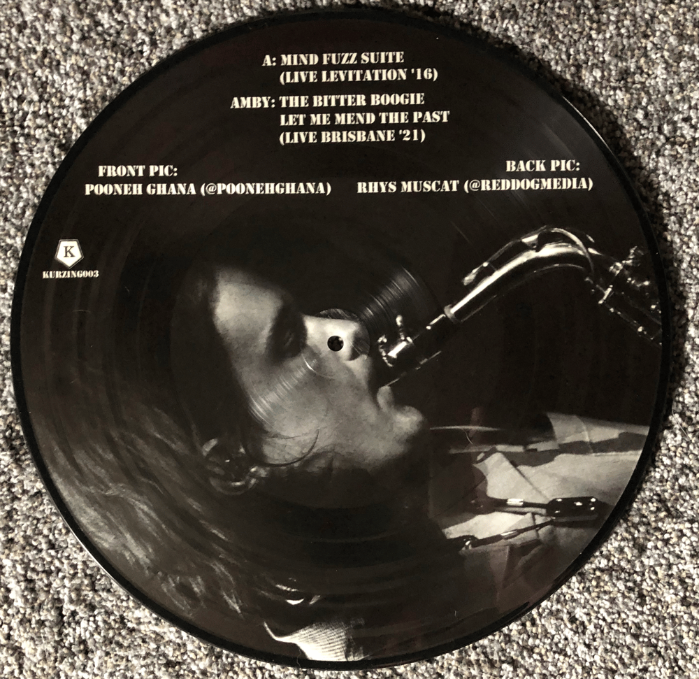 KGLW, Mind Fuzz Levitation '16 Addendum 12" Pic Disc (Saxy Amby Edition)