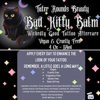 Image 2 of Bad Kitty Balm - Wickedly Good Tattoo Aftercare 