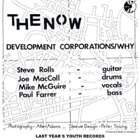 Image 2 of the NOW - "Development Corporations" 7" Single