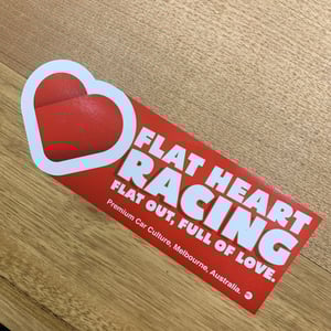 Image of Flat Heart Slap Sticker (Series 5)