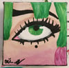 Mitsuri Eye Acrylic painting 