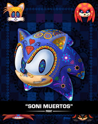 Image 1 of Soni Muertos (SUGAR SIN) - Print