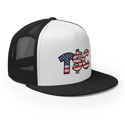 4rth of July Flatprint Trucker Cap