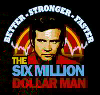 Image 2 of Six Million Dollar Man Inspired T-shirt