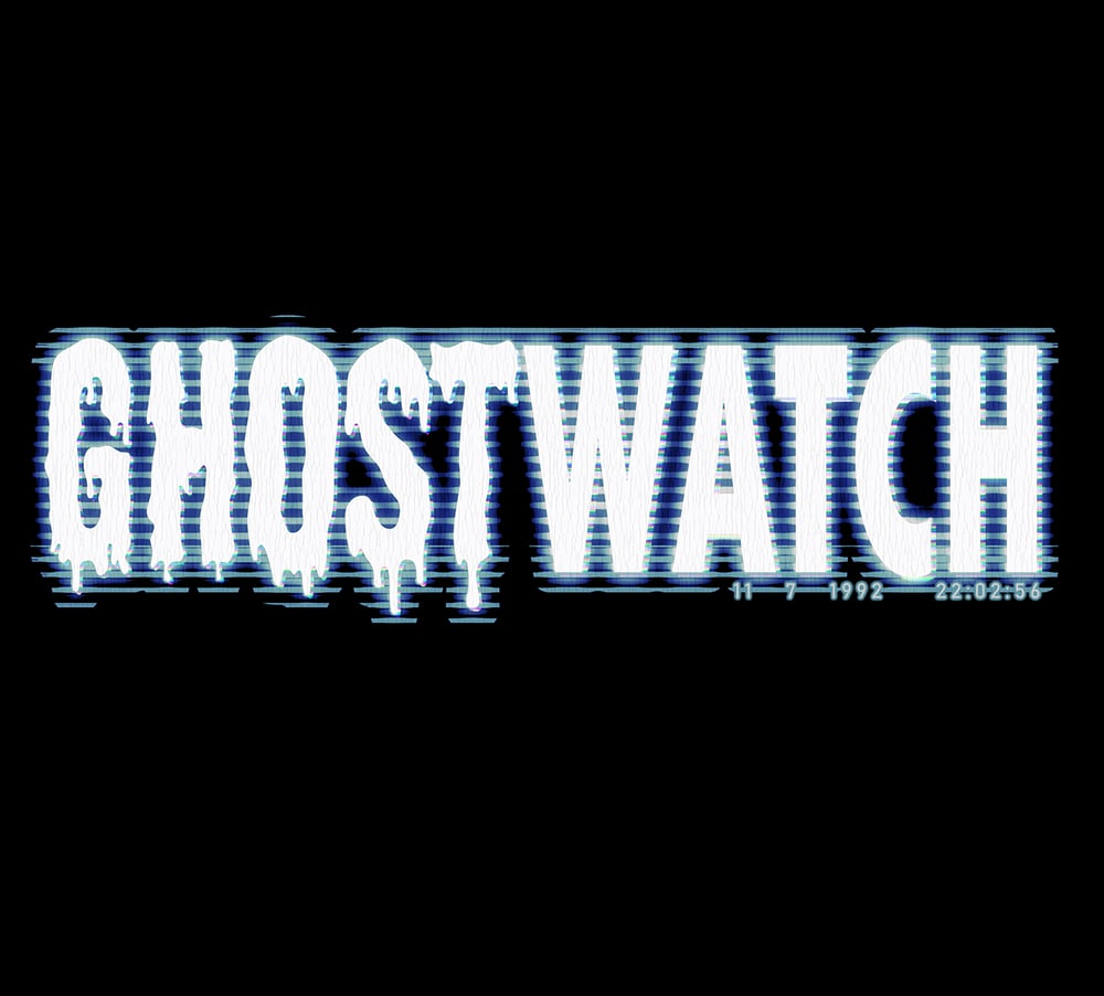 Image of Ghostwatch Inspired Retro TV Show T-shirt