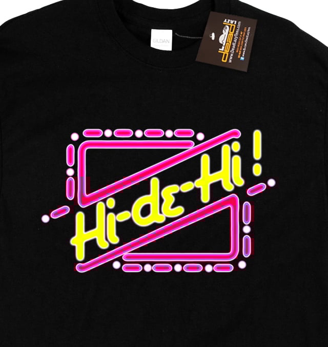 Image of Hi De Hi Inspired Retro 70s 80s TV Show T-shirt