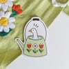 ✿ Teapot Goose Sticker ✿