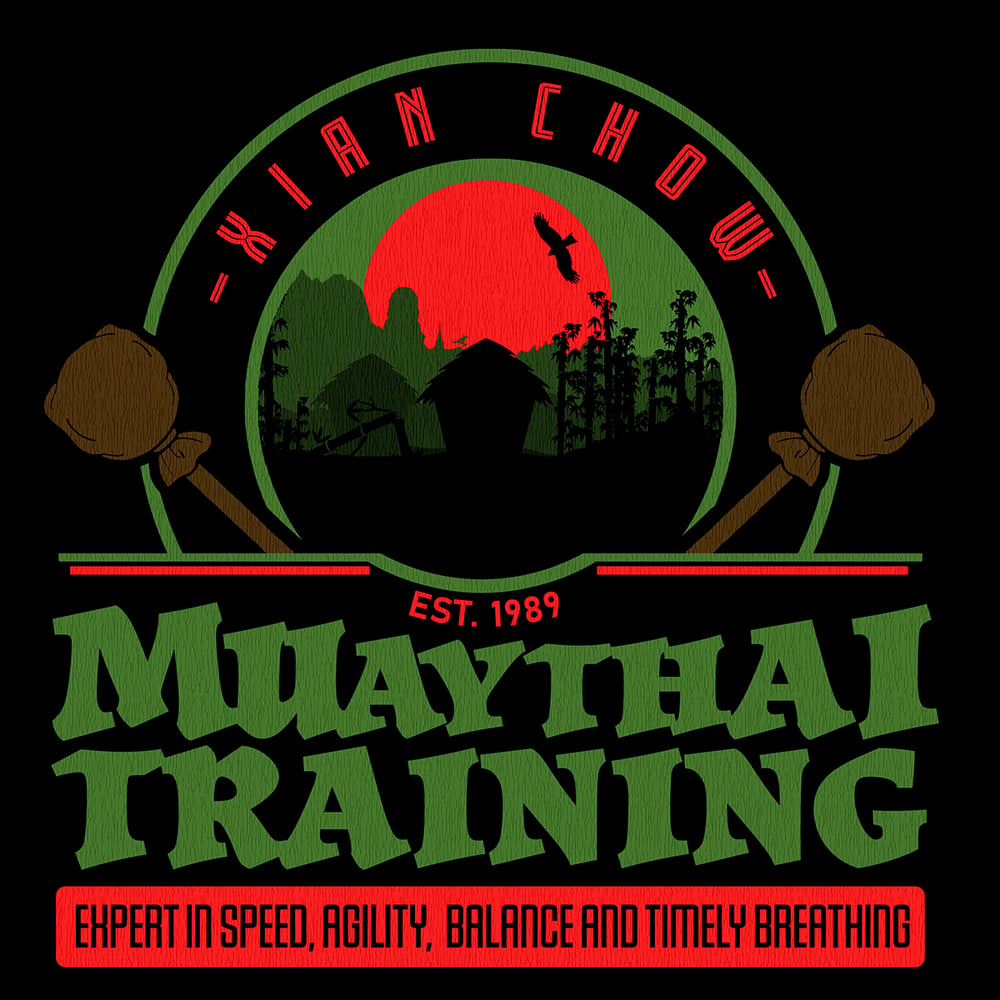 Image of Kickboxer Inspired T-shirt - Muay Thai Training