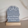 Personalised "In our hearts" Memorial Plaque