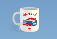 Gazelle Red Trainer Box Mug