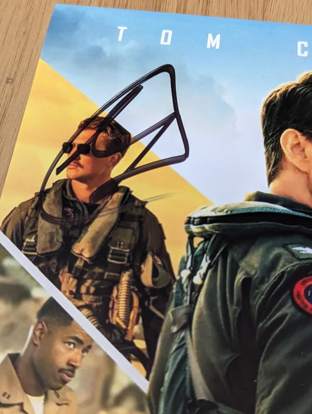 Top Gun Maverick Cast Signed (4)