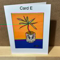 Image 2 of ART - YOUR CHOICE - Vertical Handpainted Art Greeting Card