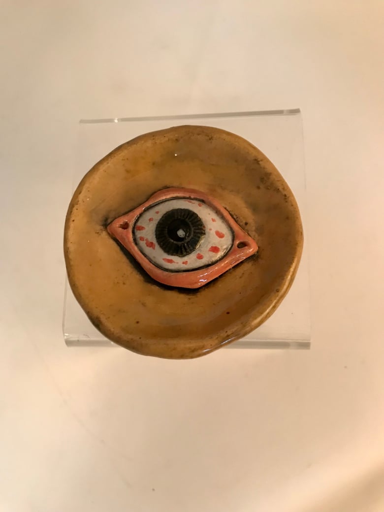 Image of Eyeball Dish or Wall Plaque