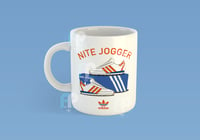 Nite Jogger Orange Trainer Box Mug