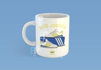 Nite Jogger Yellow Trainer Box Mug