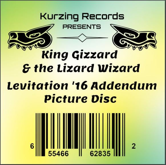 KGLW, Mind Fuzz Levitation '16 Addendum 12" Pic Disc (Saxy Amby Edition)