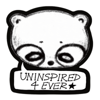 uninspired 4 ever ★ sticker