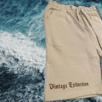 Image 2 of Tan VE Branded Shorts