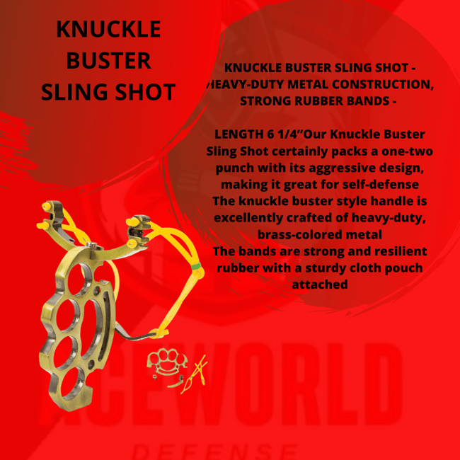 KNUCKLE BUSTER SLING SHOT 