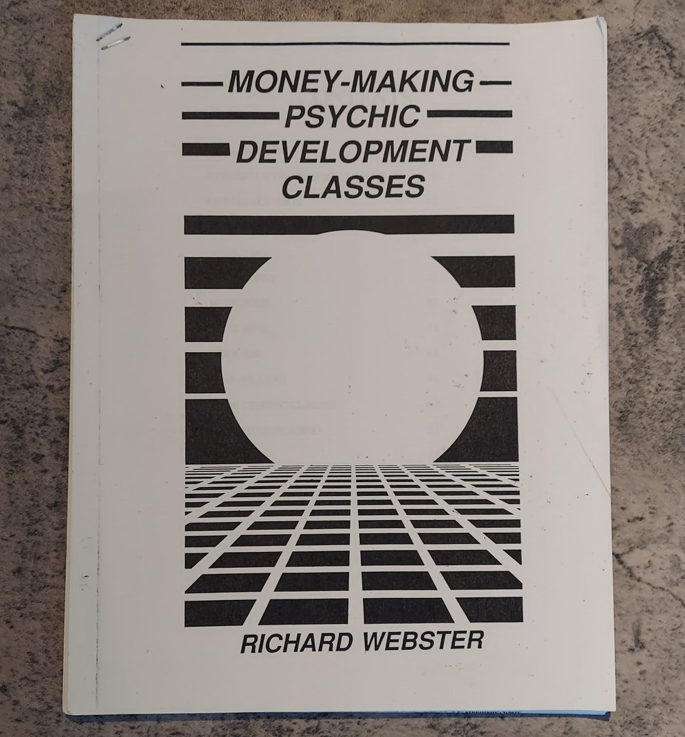 Psychic/Aura/Numerology How-To Booklets by Richard Webster (Most SIGNED)