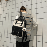 PRE-ORDER NOW: Stylish Nylon Black and White Backpack