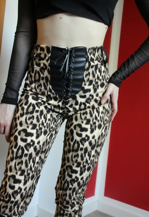 Image of Wildcat ultra highwaisted pants in beige (Size S)
