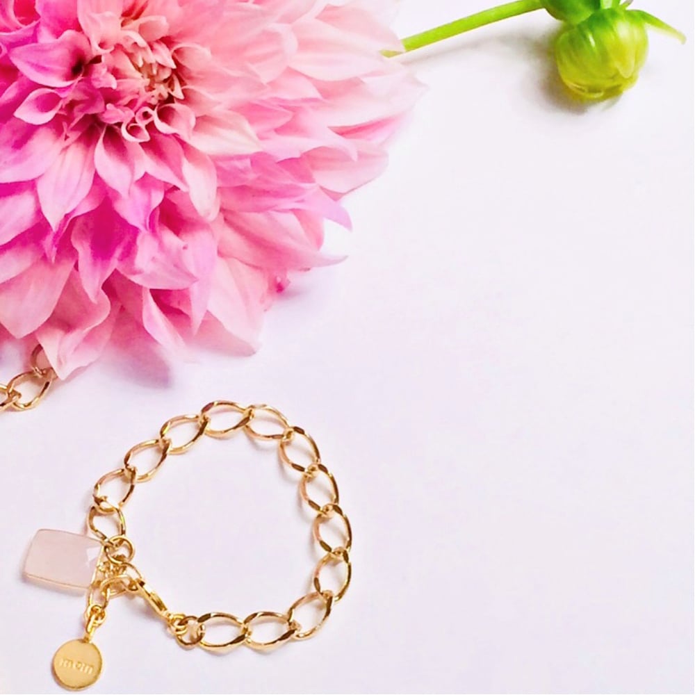 Image of LOVE MOM CHARM BRACELET