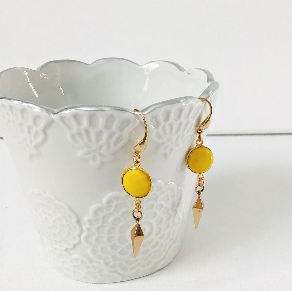 Image of SUNNY SPIKE EARRINGS