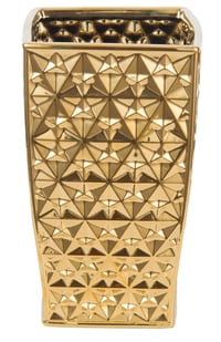 Image 2 of Ceramic Rectangular Small 2.5 Gallon Trash Can 
