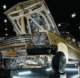 Image of 1962 IMPALA HOOD SHOW MIRRORS