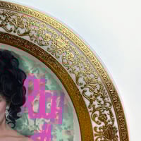 Image 3 of Alexis - Large fine China Plate - #0745