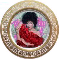 Image 1 of Alexis - Large fine China Plate - #0745