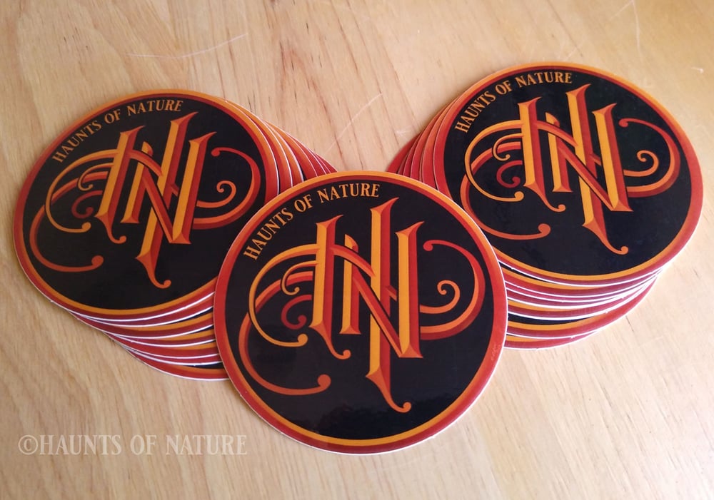 Haunts of Nature Logo Sticker