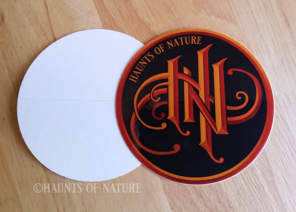 Haunts of Nature Logo Sticker