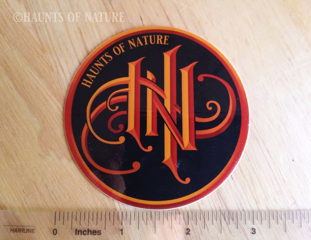 Haunts of Nature Logo Sticker