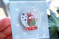 Image 2 of Never Too Cold for Ice Cream - Enamel Pin