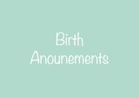 Image 1 of 50 Birth Announcements