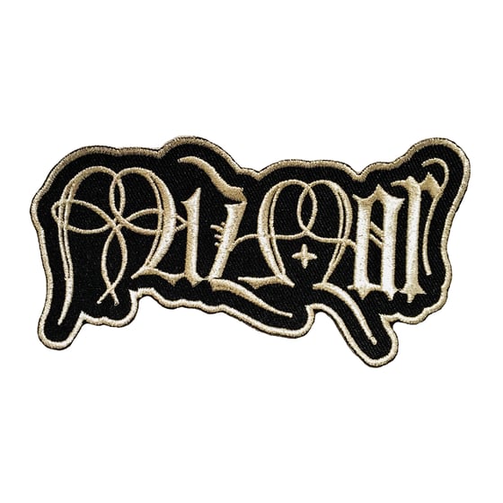 Image of Mizmor Logo Patch (Romanized) Preorder