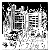 Image of Kpax! - S/T 12" (Doomtown) *last copies*