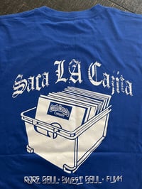 Image 4 of Saca La Cajita Blue/White Tee