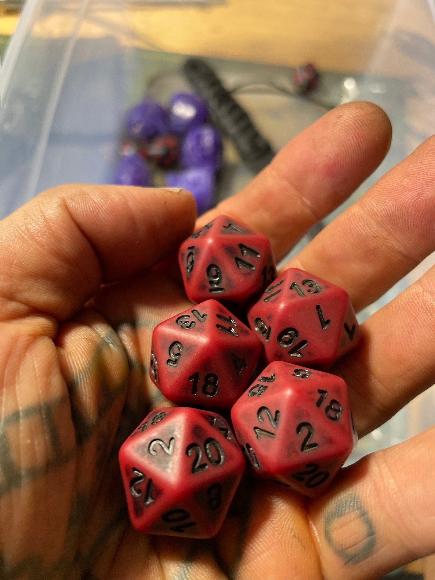 Image of ORC BLOOD variant // D20 spike tool 