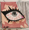 Sanemi Eye Acrylic Painting 