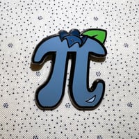 Image 1 of Blueberry Pi Enamel Pin