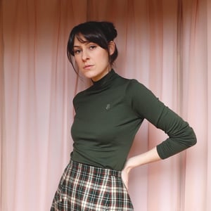 Image of Phuncle Merino Turtleneck - Forest Green