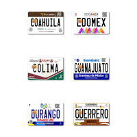 Image 2 of Card Stickers Placas de Mexico