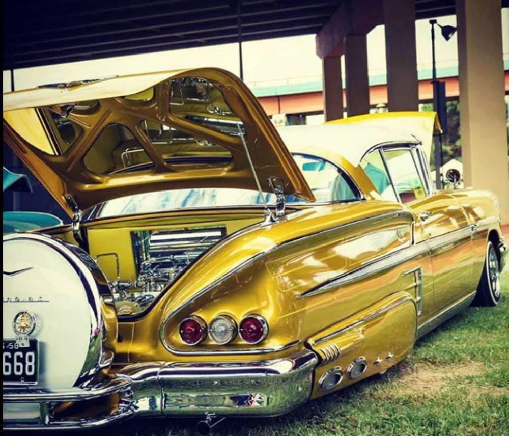 Image of 1958 IMPALA TRUNK - HT OR CONV SHOW MIRRORS 