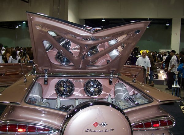 Image of 1959 IMPALA - HT - TRUNK SHOW MIRRORS 