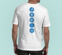 Blue SPZL Logo T Shirt (Rear Design)