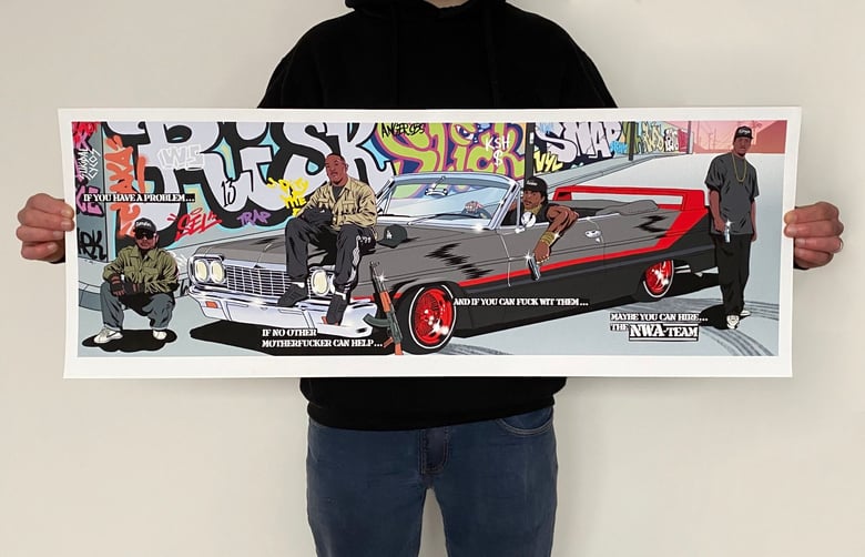Image of The NWA-Team print
