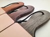 Large Paddle Strop Vegtable Tanned Leather Smooth Side Up Two Sided Your Choice Of Color 